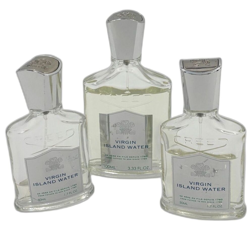 Unisex Creed Virgin Island Water Fragrances-Used